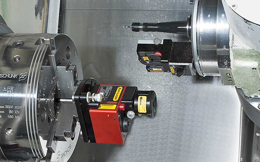 Contrôle géométrie machine outils par mesure laser